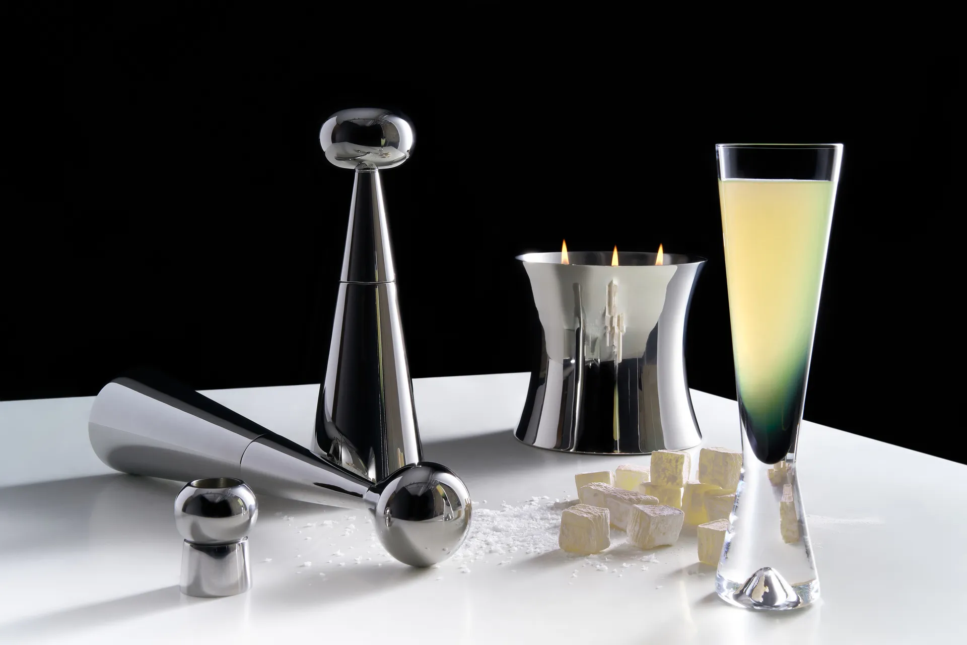 Brew Small moinho de especiarias 25 cm, Aço inoxidável Tom Dixon