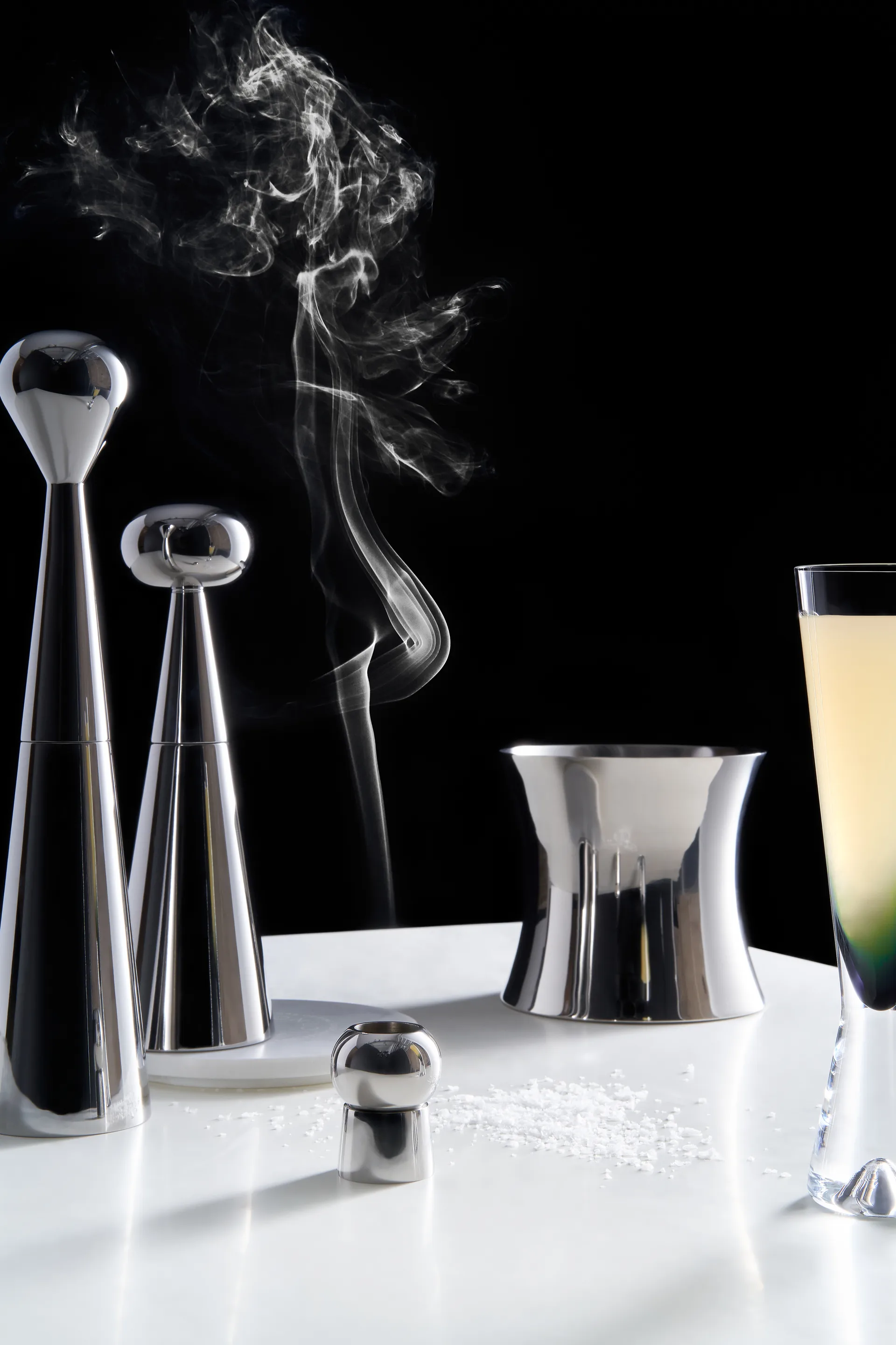 Brew Tall moinho de especiarias 33 cm, Aço inoxidável Tom Dixon