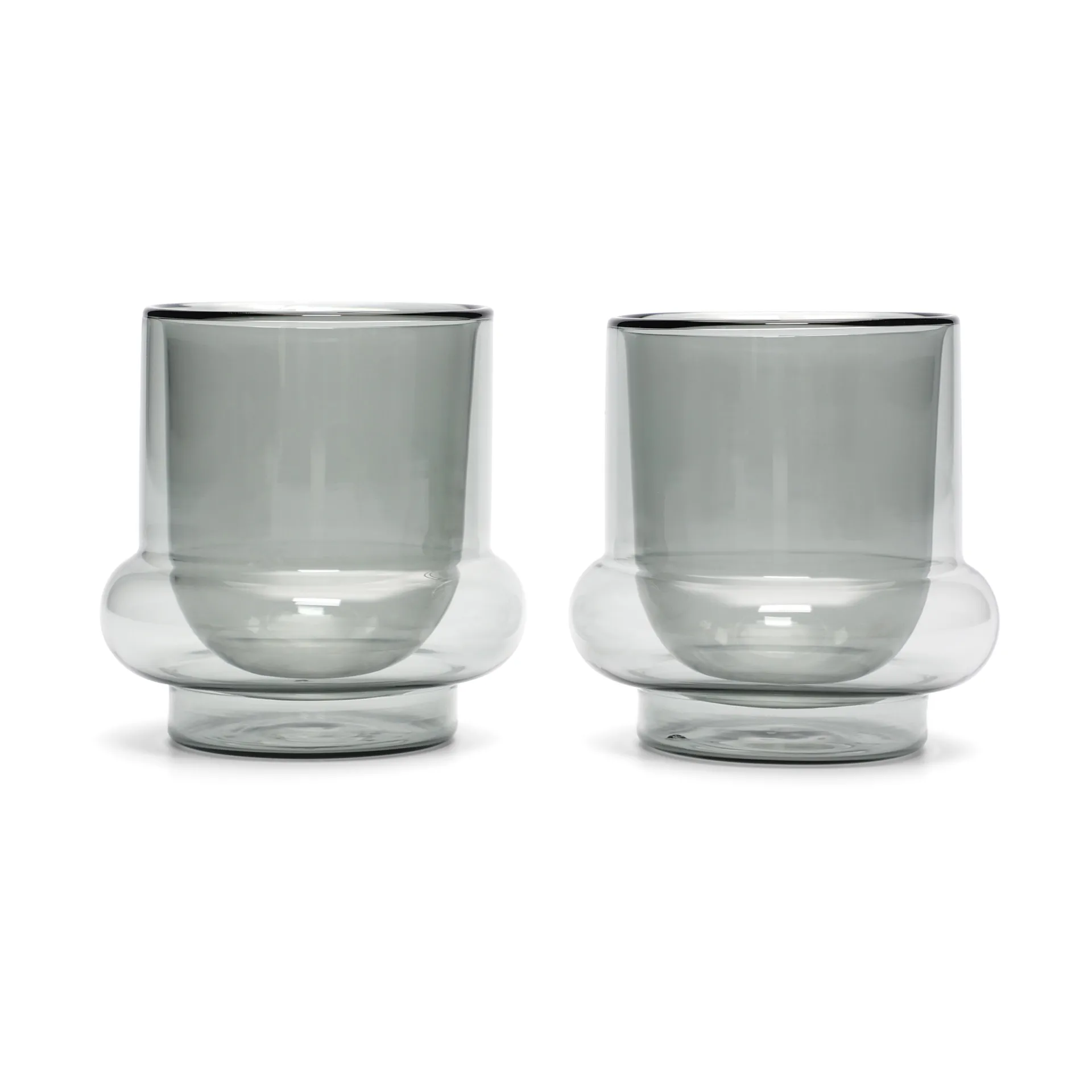 Bump chávena de café 20 cl 2 unidades, Cinza Tom Dixon