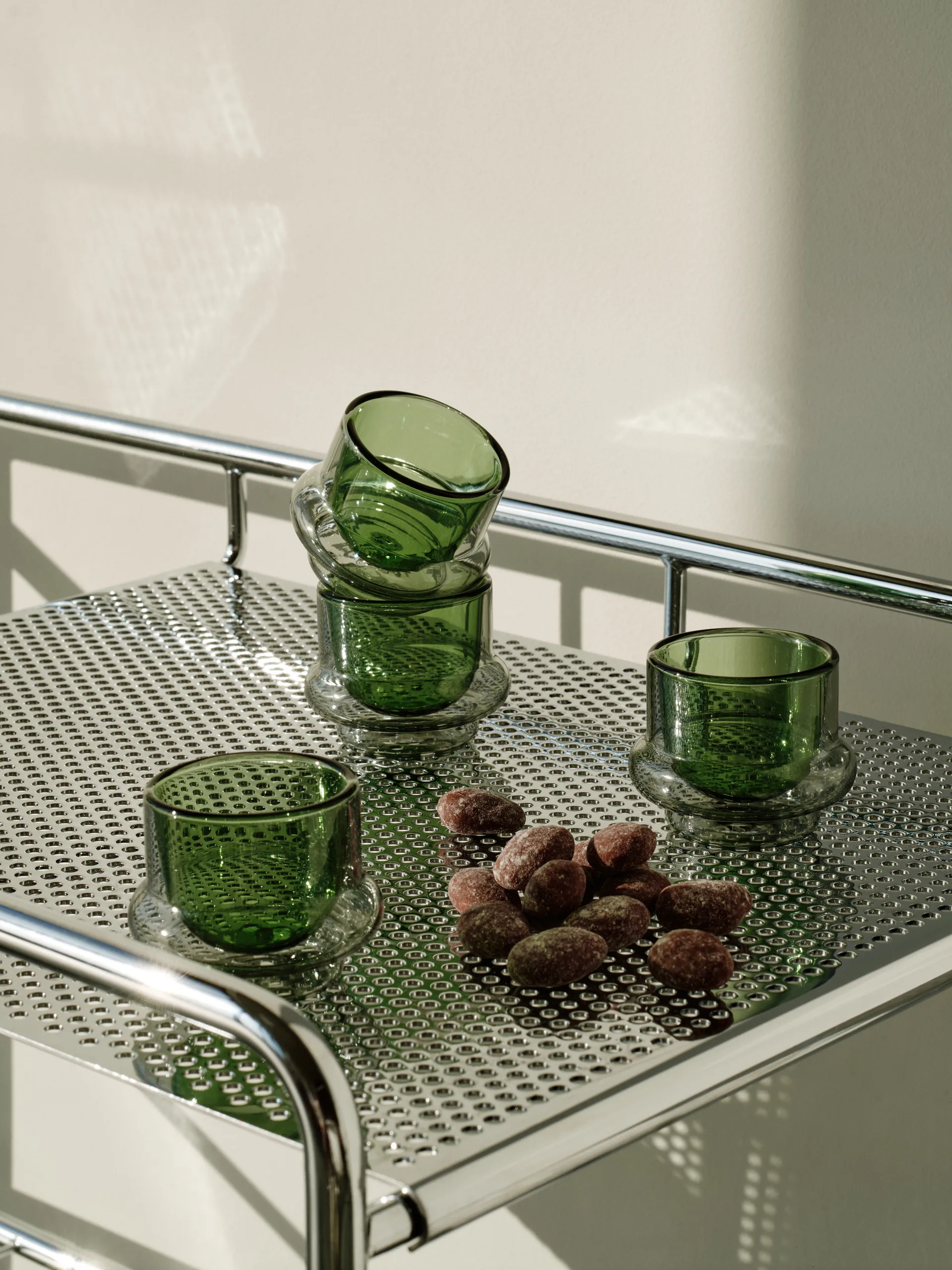 Bump chávena de espresso 5 cl 4 unidades, Verde Tom Dixon