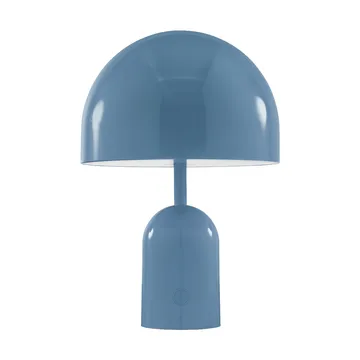 Candeeiro de mesa LED portátil Bell 28 cm - Azul bebê - Tom Dixon