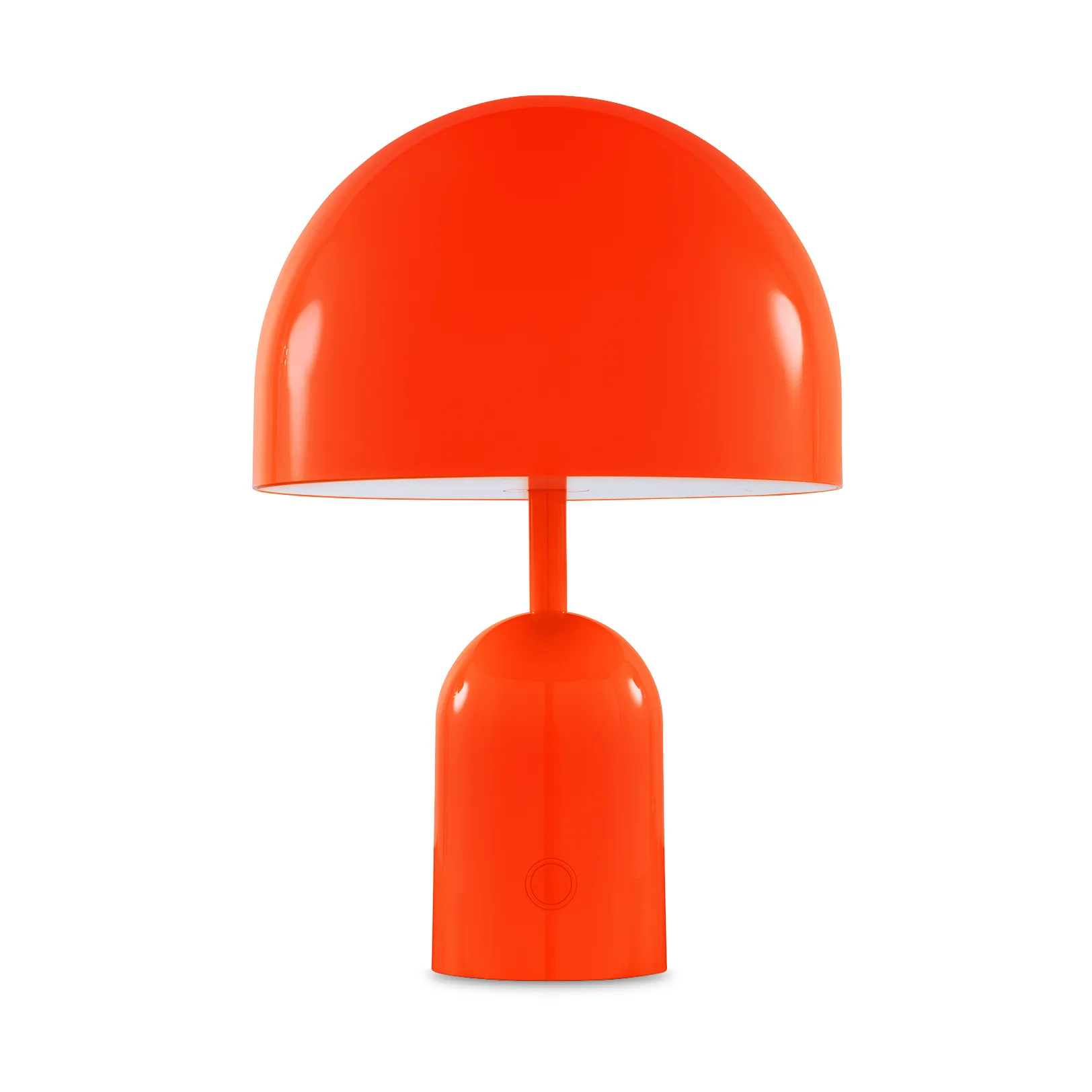 Candeeiro de mesa LED portátil Bell 28 cm, Fluoro Tom Dixon