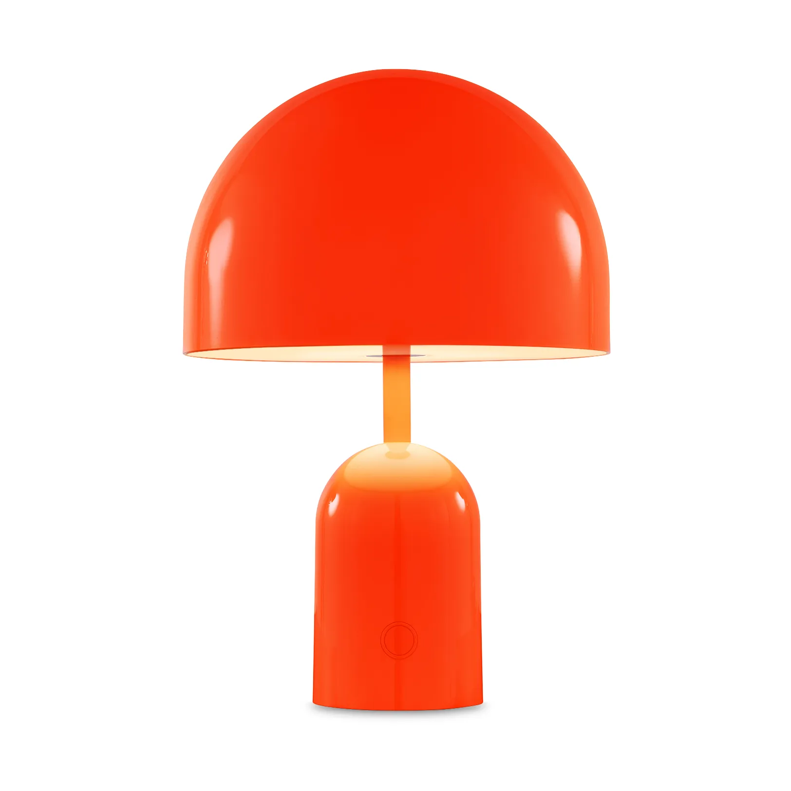 Candeeiro de mesa LED portátil Bell 28 cm, Fluoro Tom Dixon