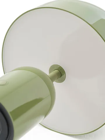 Candeeiro de mesa LED portátil Bell 28 cm - Musgo - Tom Dixon