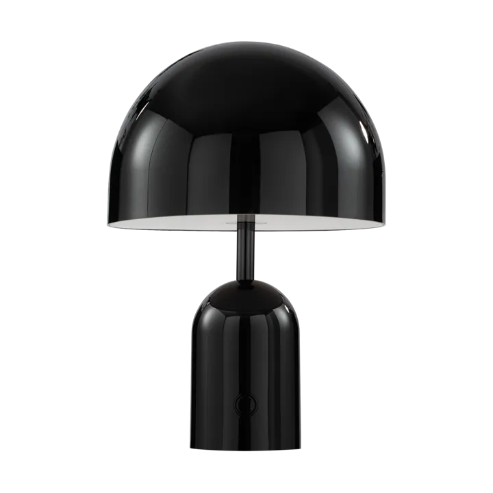 Candeeiro de mesa LED portátil Bell 28 cm - Preto - Tom Dixon