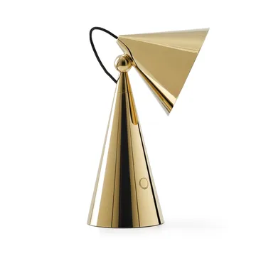 Candeeiro de mesa LED portátil Pose - Dourado - Tom Dixon