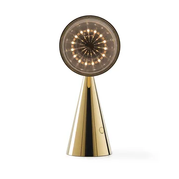 Candeeiro de mesa LED portátil Pose - Dourado - Tom Dixon