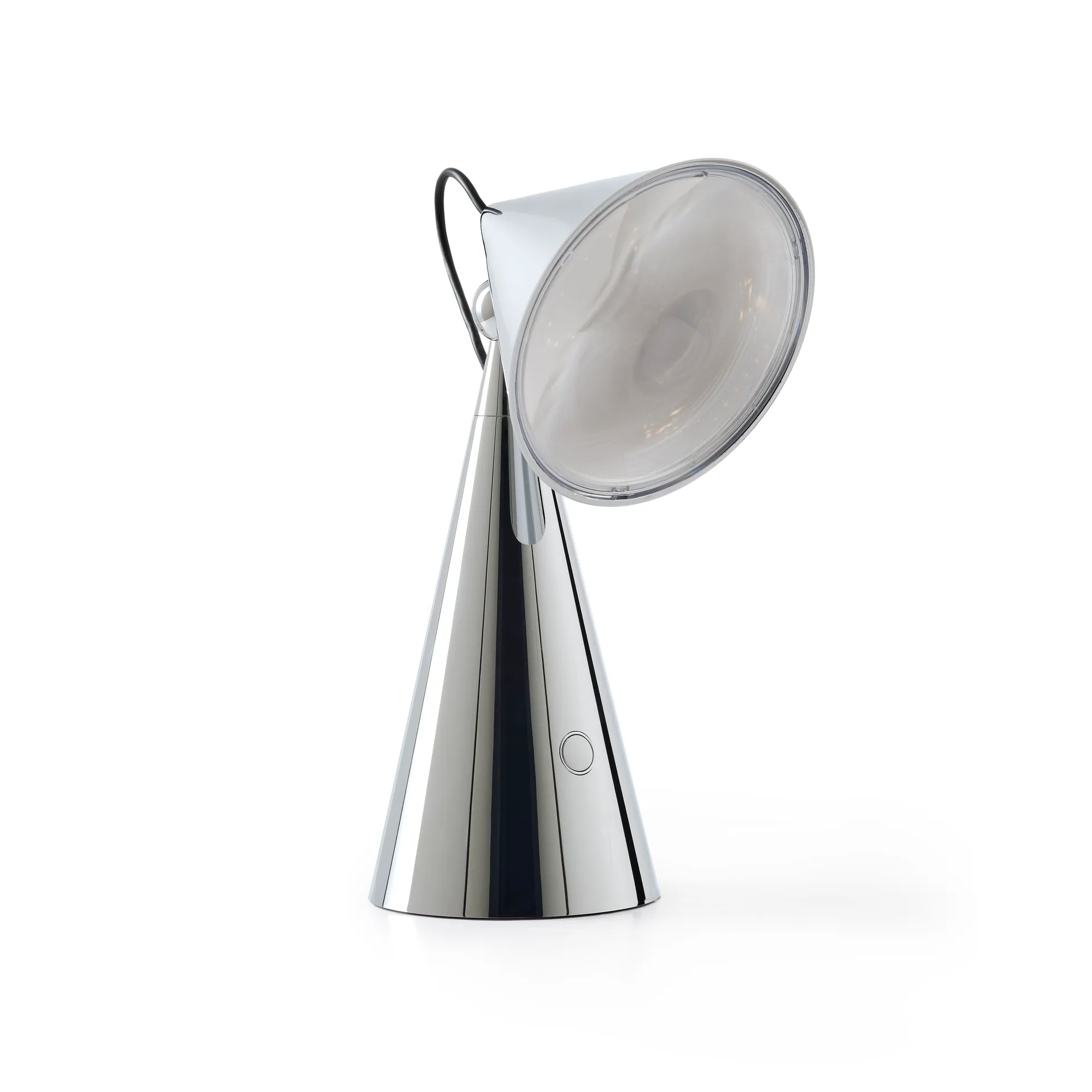 Candeeiro de mesa LED portátil Pose, Prateado Tom Dixon