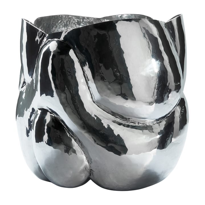 Cloud vaso baixo, Prateado Tom Dixon