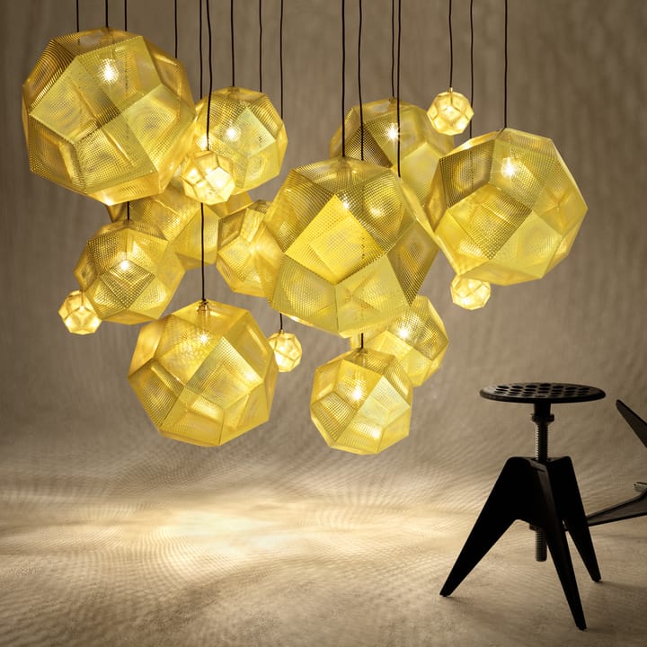 Etch candeeiro de teto 50 cm, Latão Tom Dixon
