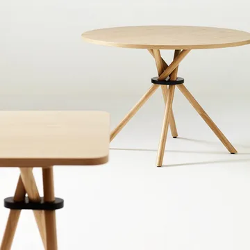 Flash mesa de apoio 30x50 cm - Vidro espelhado preto-base preta - Tom Dixon