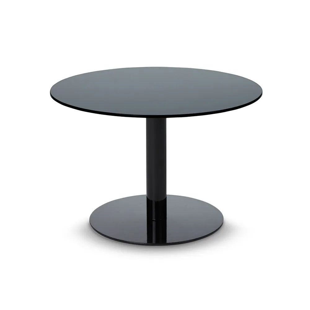 Flash mesa de centro Ø60 cm, Preto-preto suporte Tom Dixon