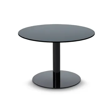 Flash mesa de centro Ø60 cm - Preto-preto suporte - Tom Dixon