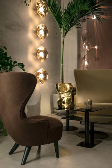 Flash mesa de centro Ø60 cm - Preto-preto suporte - Tom Dixon