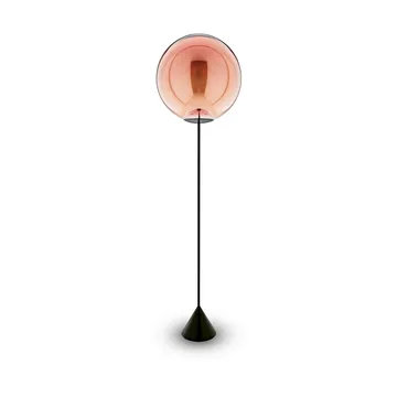 Globe Cone slim candeeiro de pé LED 180 cm - Cobre - Tom Dixon