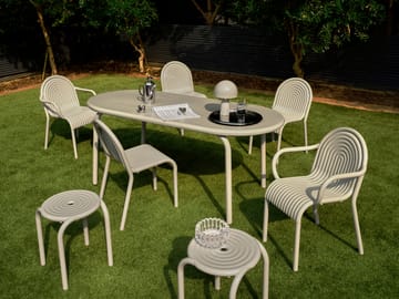 Groove cadeira com braços - Massapão - Tom Dixon