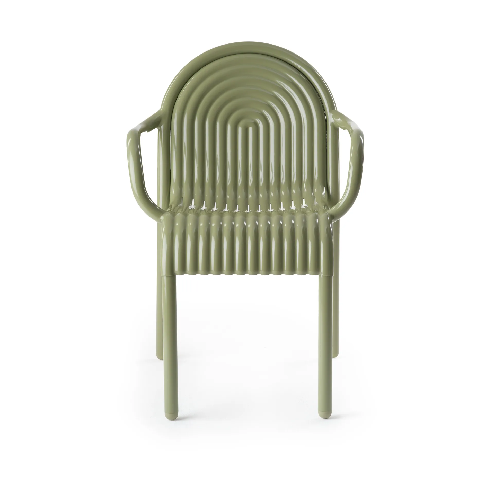 Groove cadeira com braços, Musgo Tom Dixon