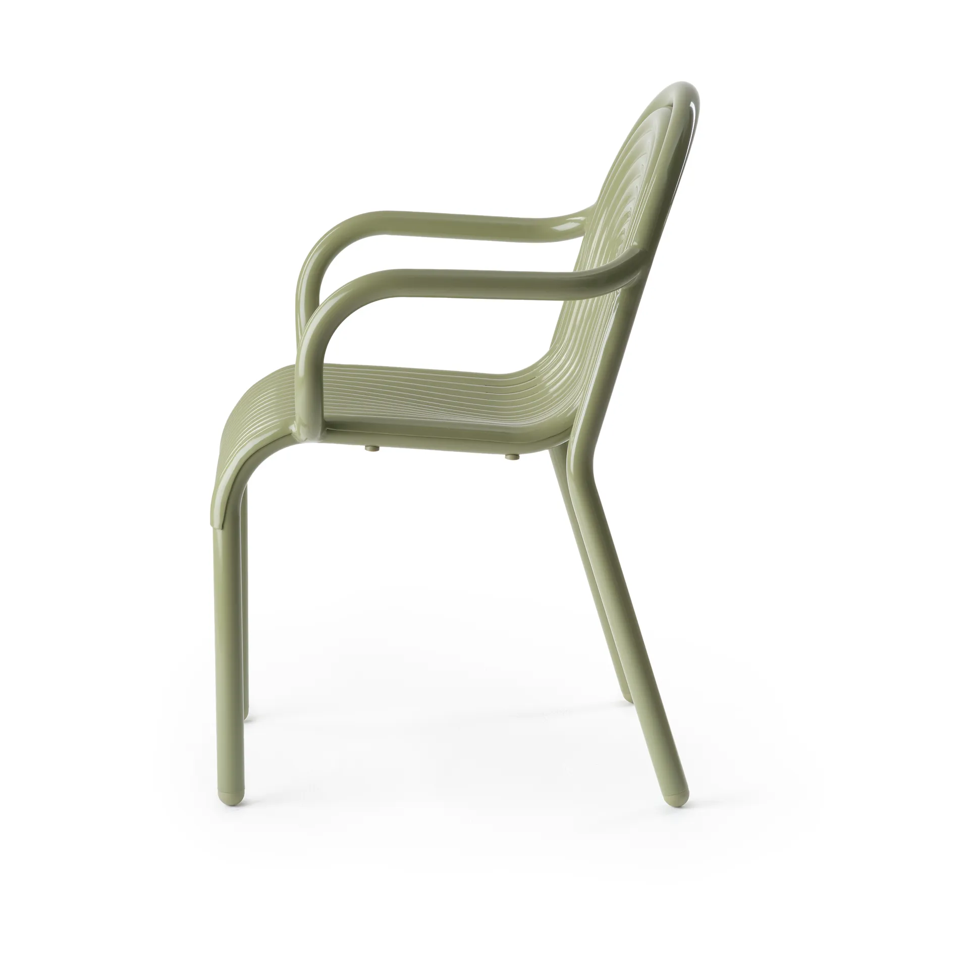 Groove cadeira com braços, Musgo Tom Dixon