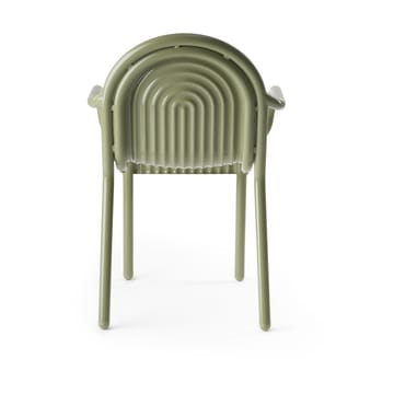 Groove cadeira com braços - Musgo - Tom Dixon
