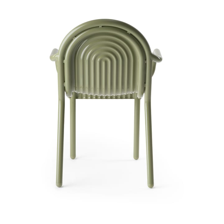 Groove cadeira com braços, Musgo Tom Dixon