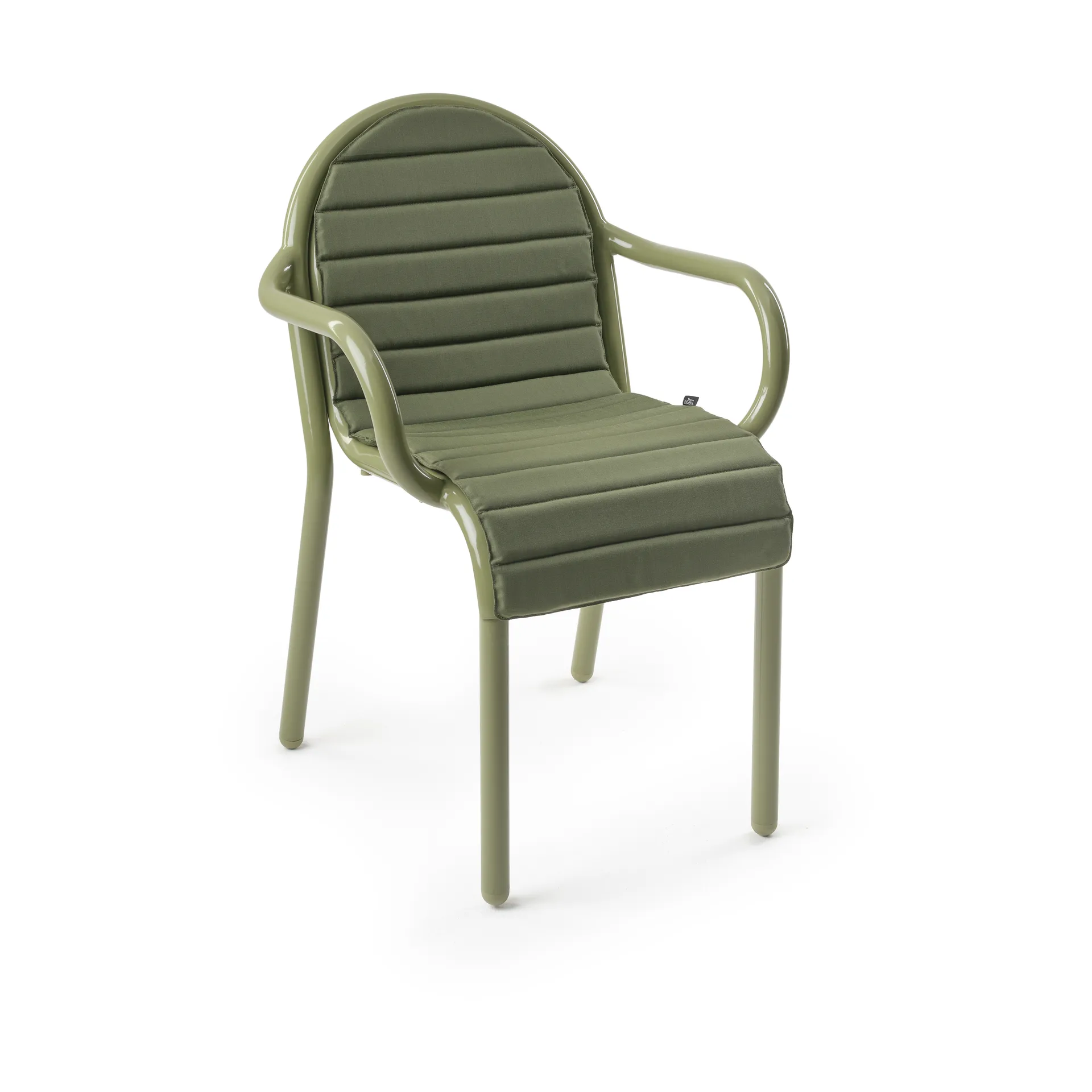 Groove cadeira com braços, Musgo Tom Dixon