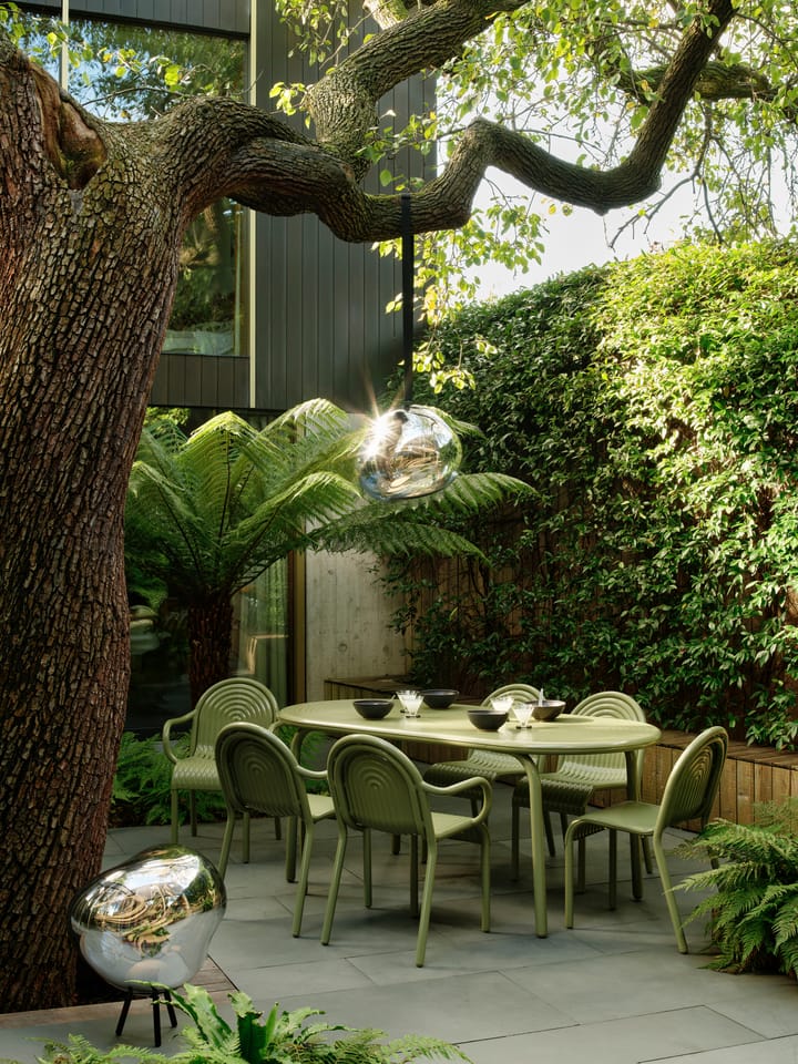 Groove cadeira com braços, Musgo Tom Dixon