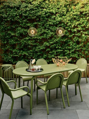Groove cadeira com braços - Musgo - Tom Dixon