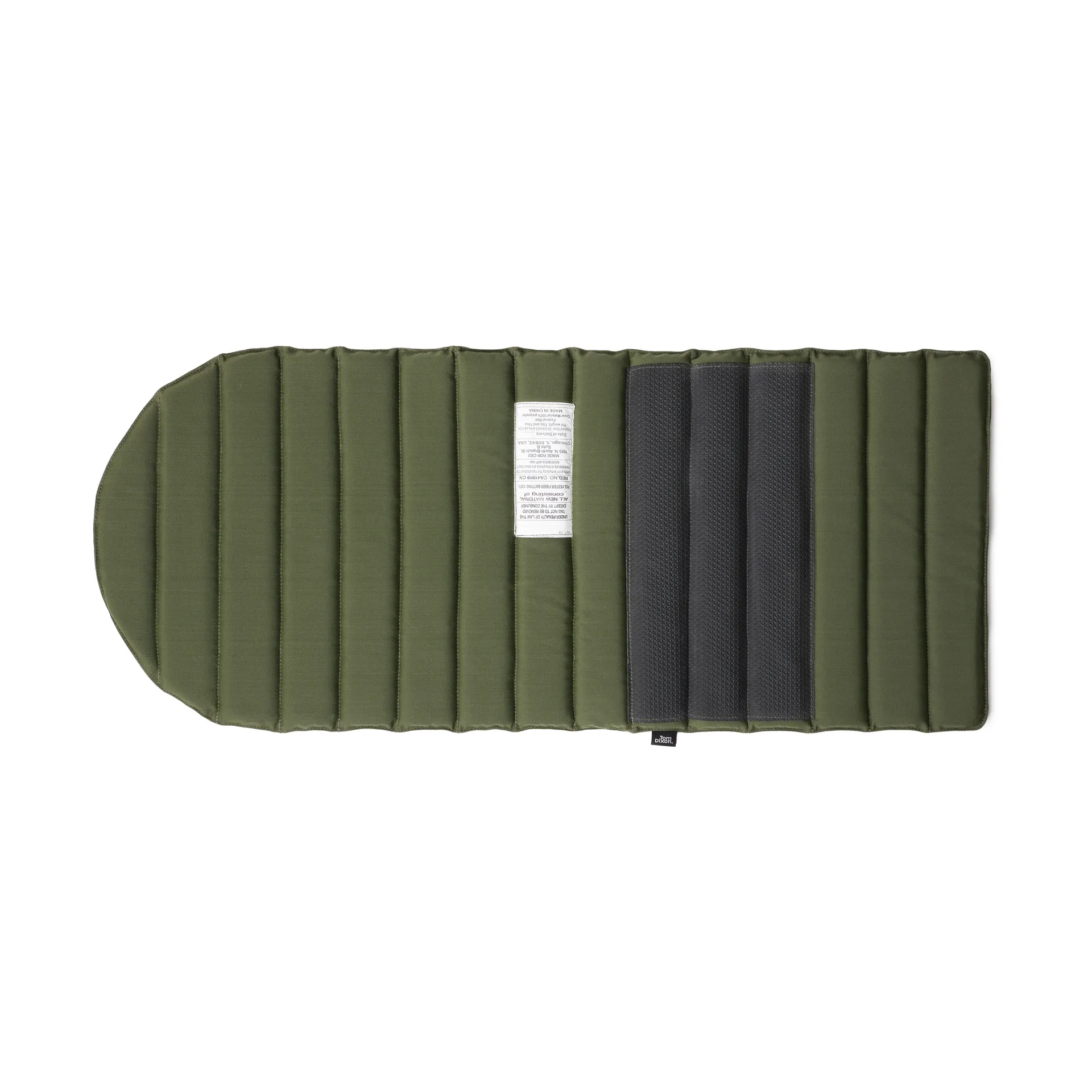 Groove Full Seat almofada de assento, Musgo Tom Dixon