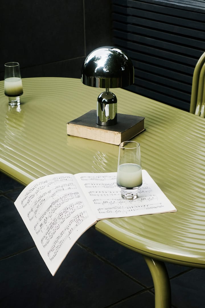 Groove mesa de jantar 86x185 cm, Musgo Tom Dixon