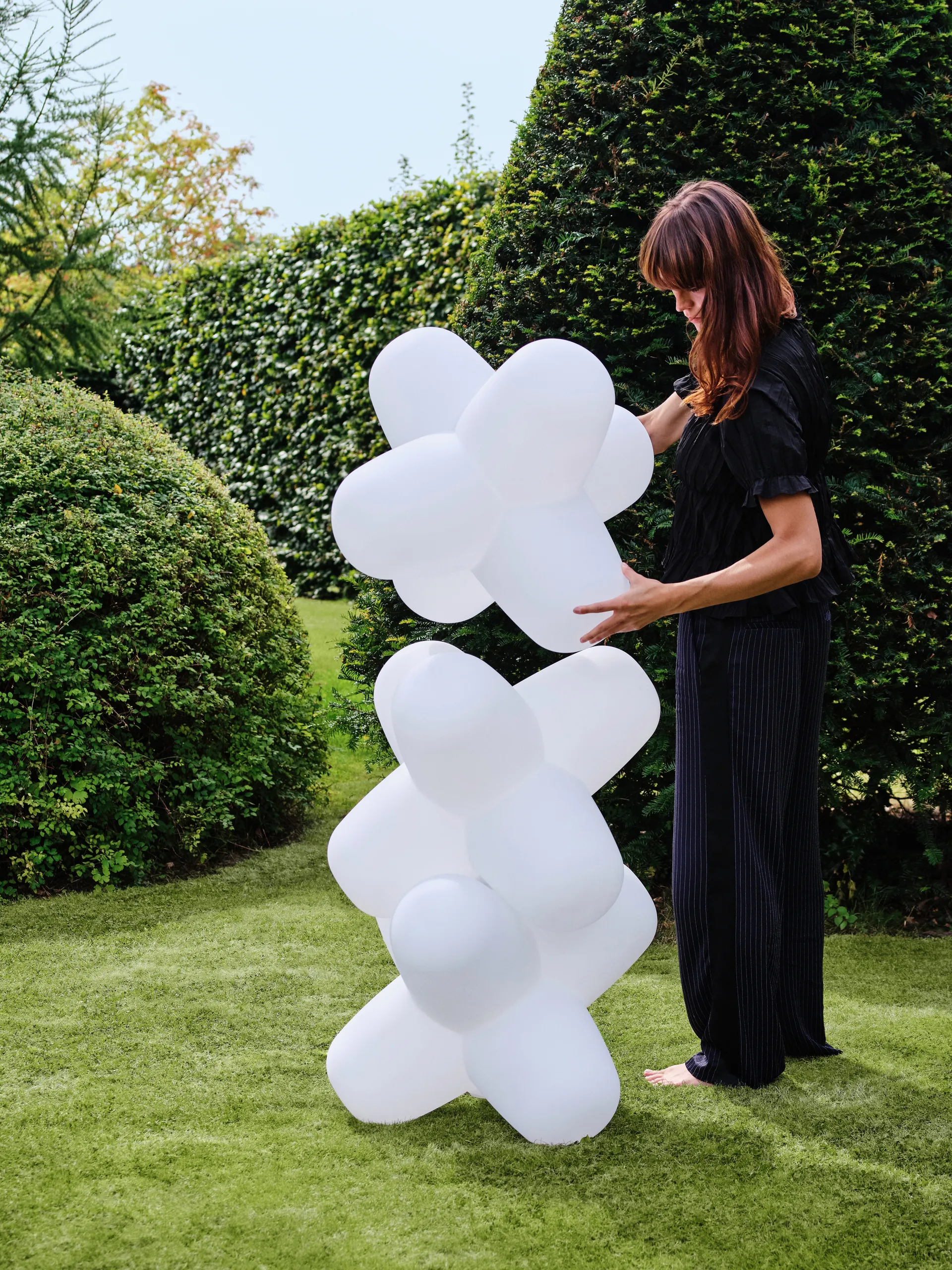 Jack candeeiro de mesa portátil, Branco Tom Dixon