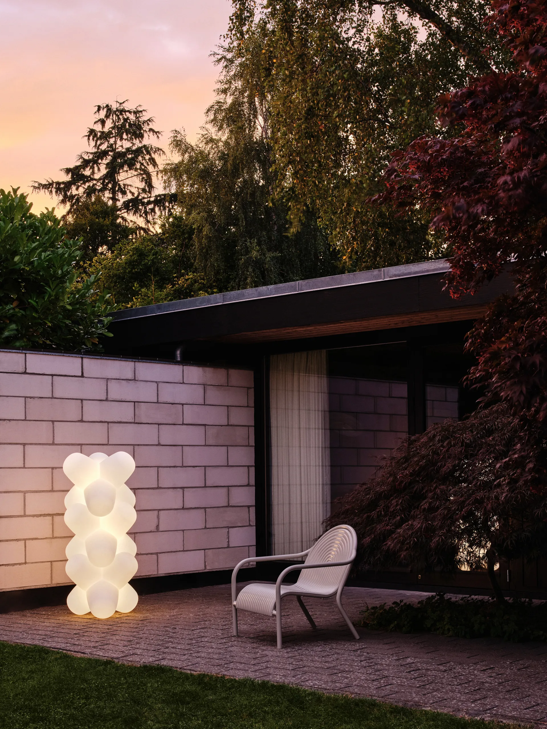Jack Candeeiro de pé portátil, Branco Tom Dixon
