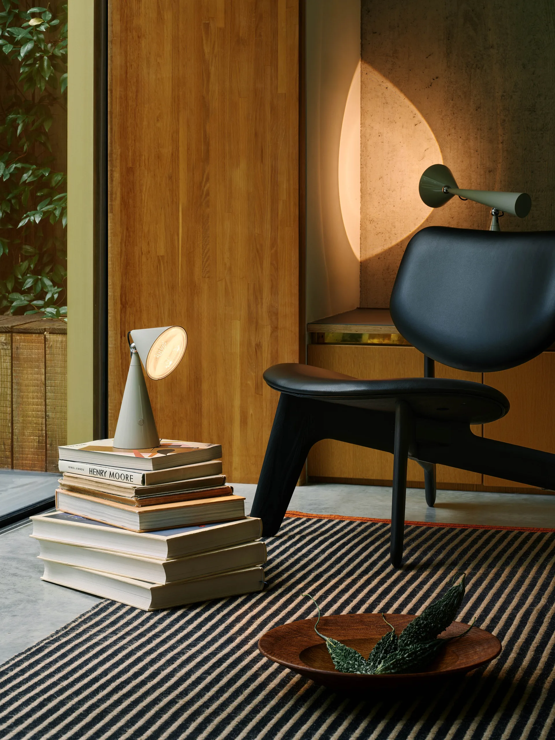 Line tapete, Preto 170x240 cm Tom Dixon