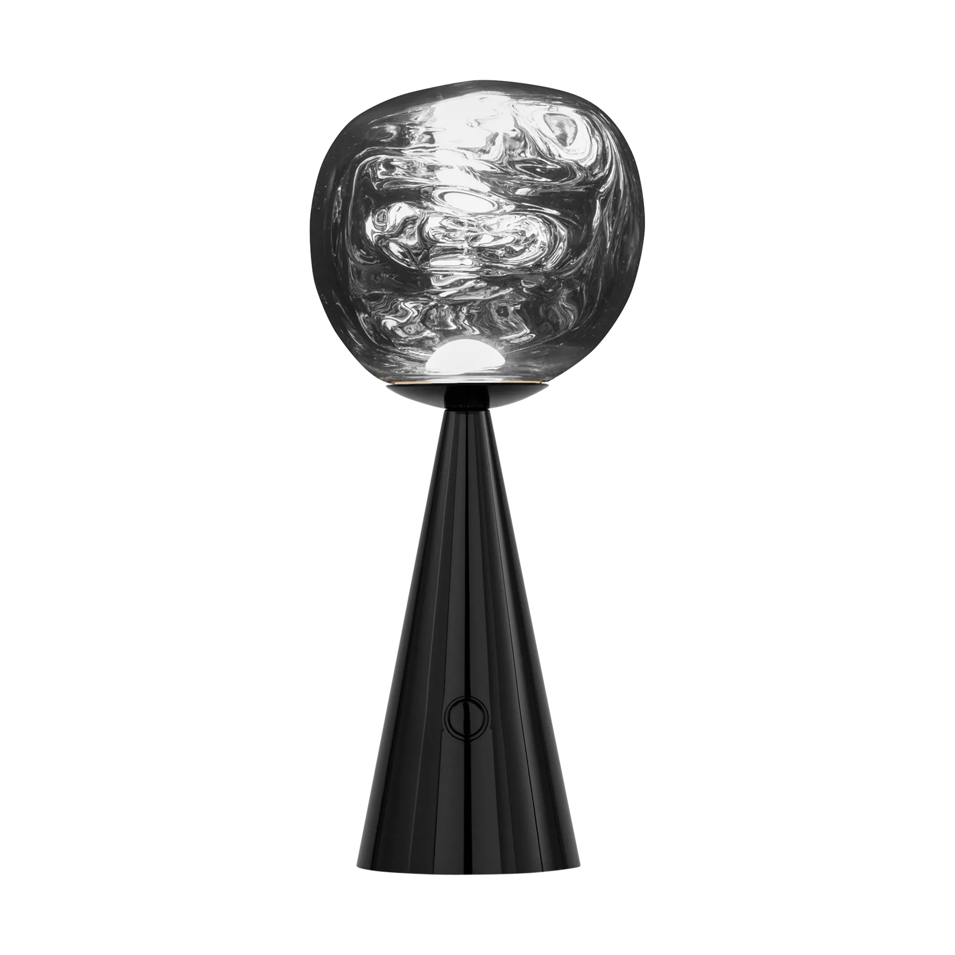 Melt candeeiro de mesa LED portátil 28,5 cm, Preto Tom Dixon