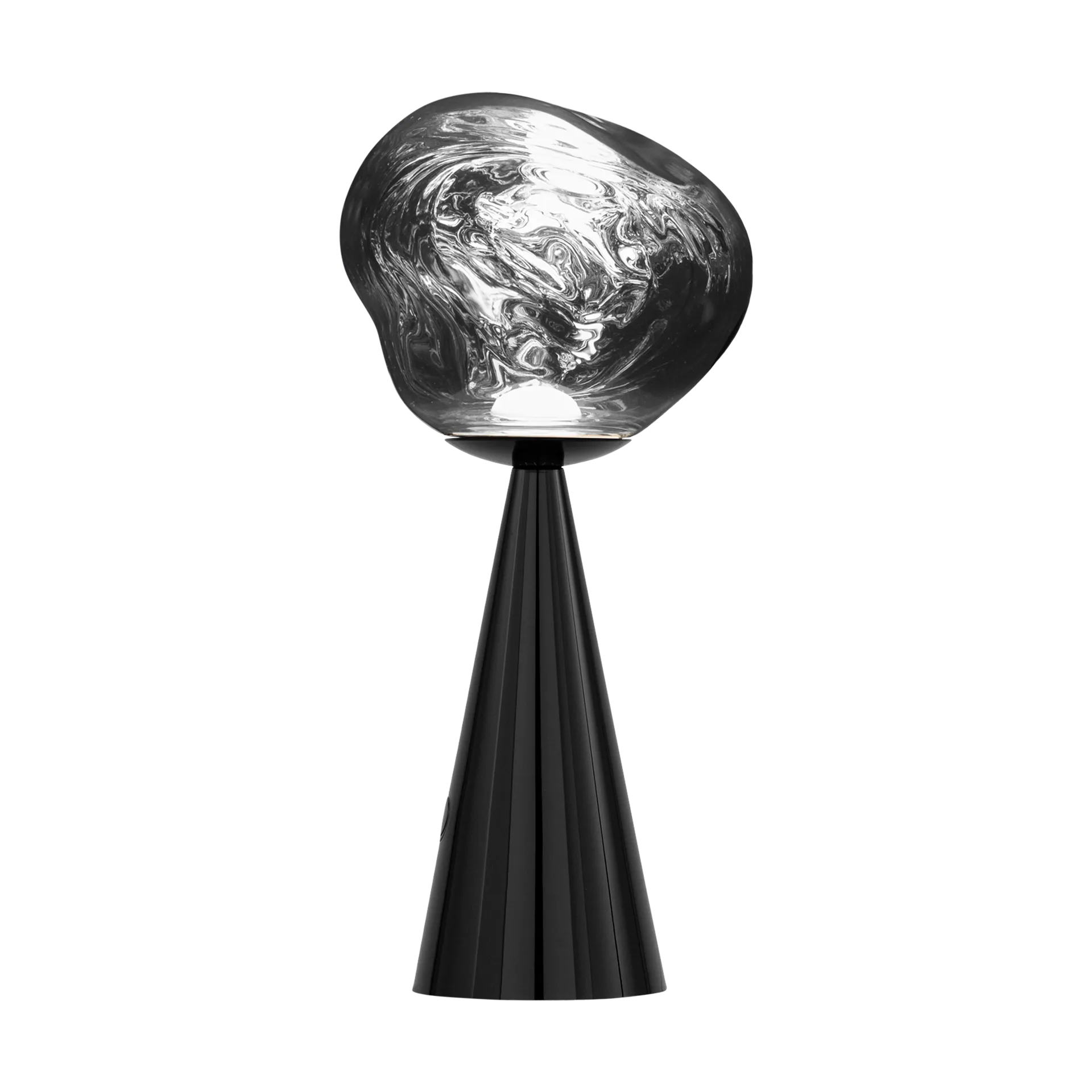 Melt candeeiro de mesa LED portátil 28,5 cm, Preto Tom Dixon
