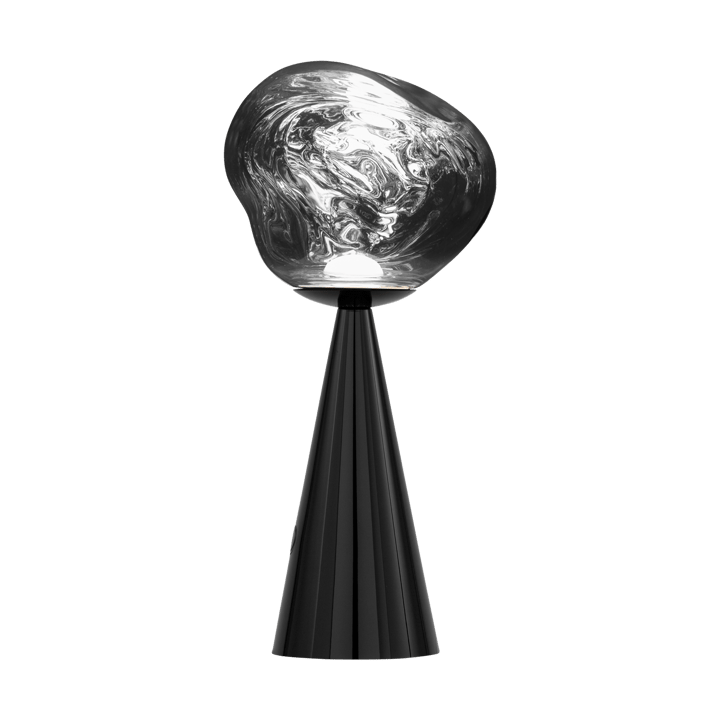 Melt candeeiro de mesa LED portátil 28,5 cm, Preto Tom Dixon