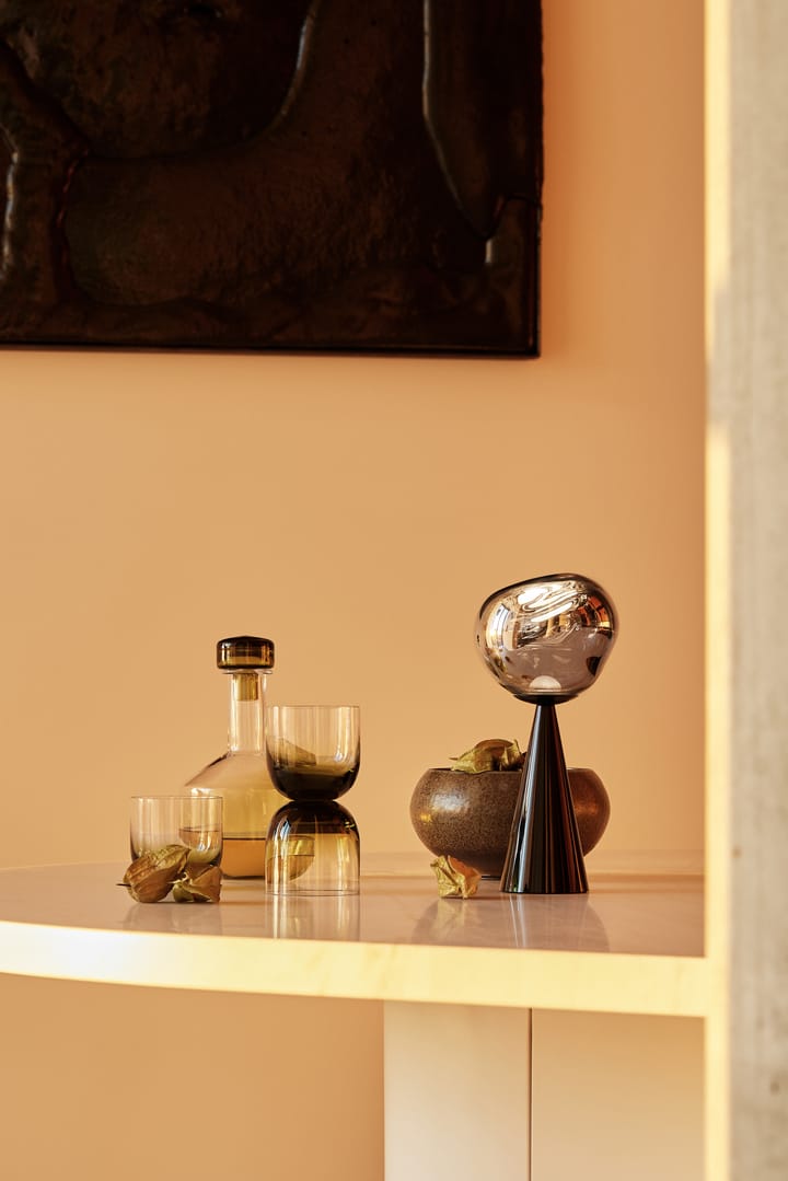 Melt candeeiro de mesa LED portátil 28,5 cm, Preto Tom Dixon