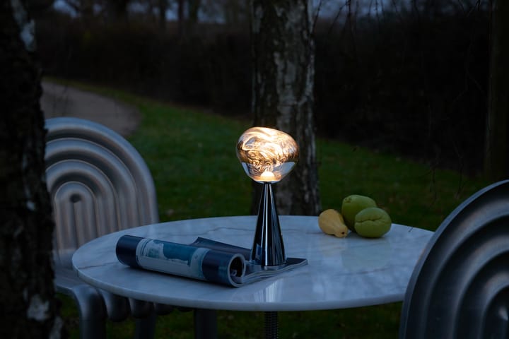 Melt candeeiro de mesa LED portátil 28,5 cm, Preto Tom Dixon