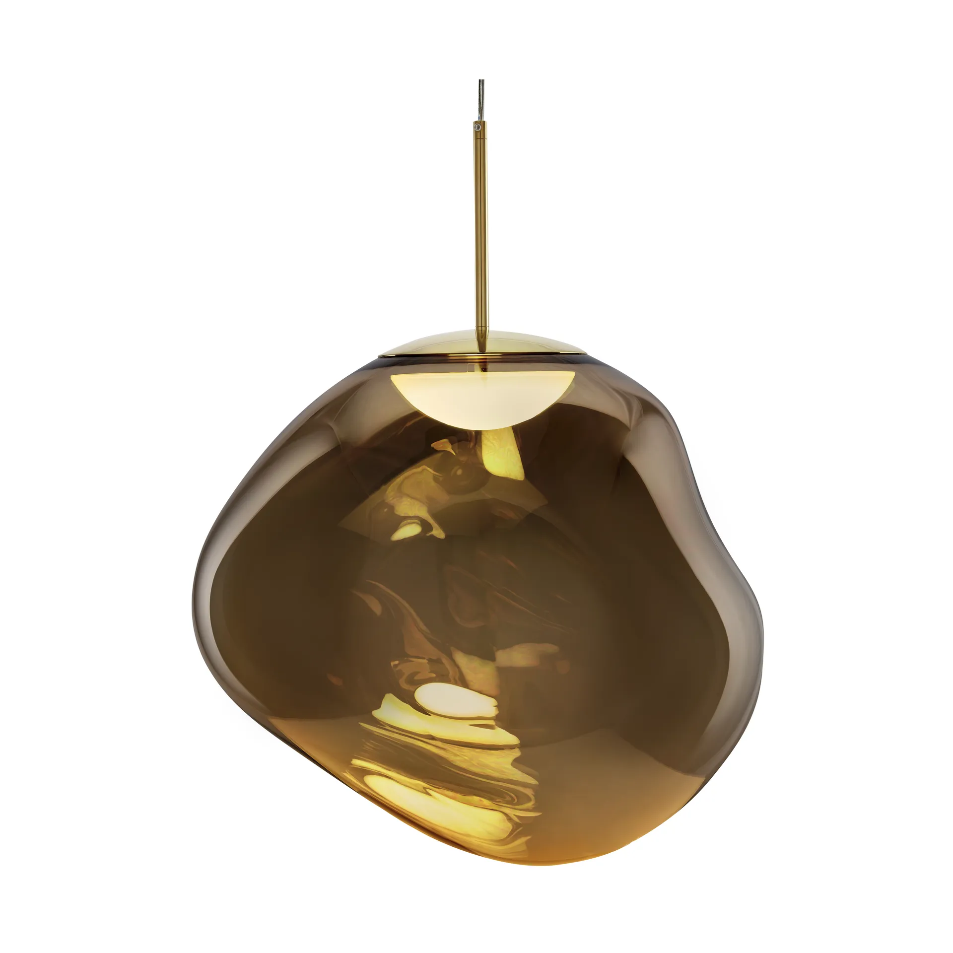 Melt candeeiro suspenso LED, Bronze Tom Dixon