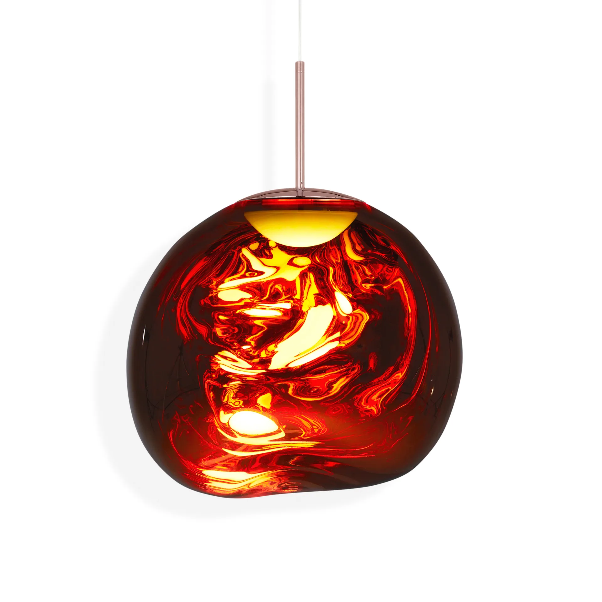 Melt candeeiro suspenso LED, Cobre Tom Dixon