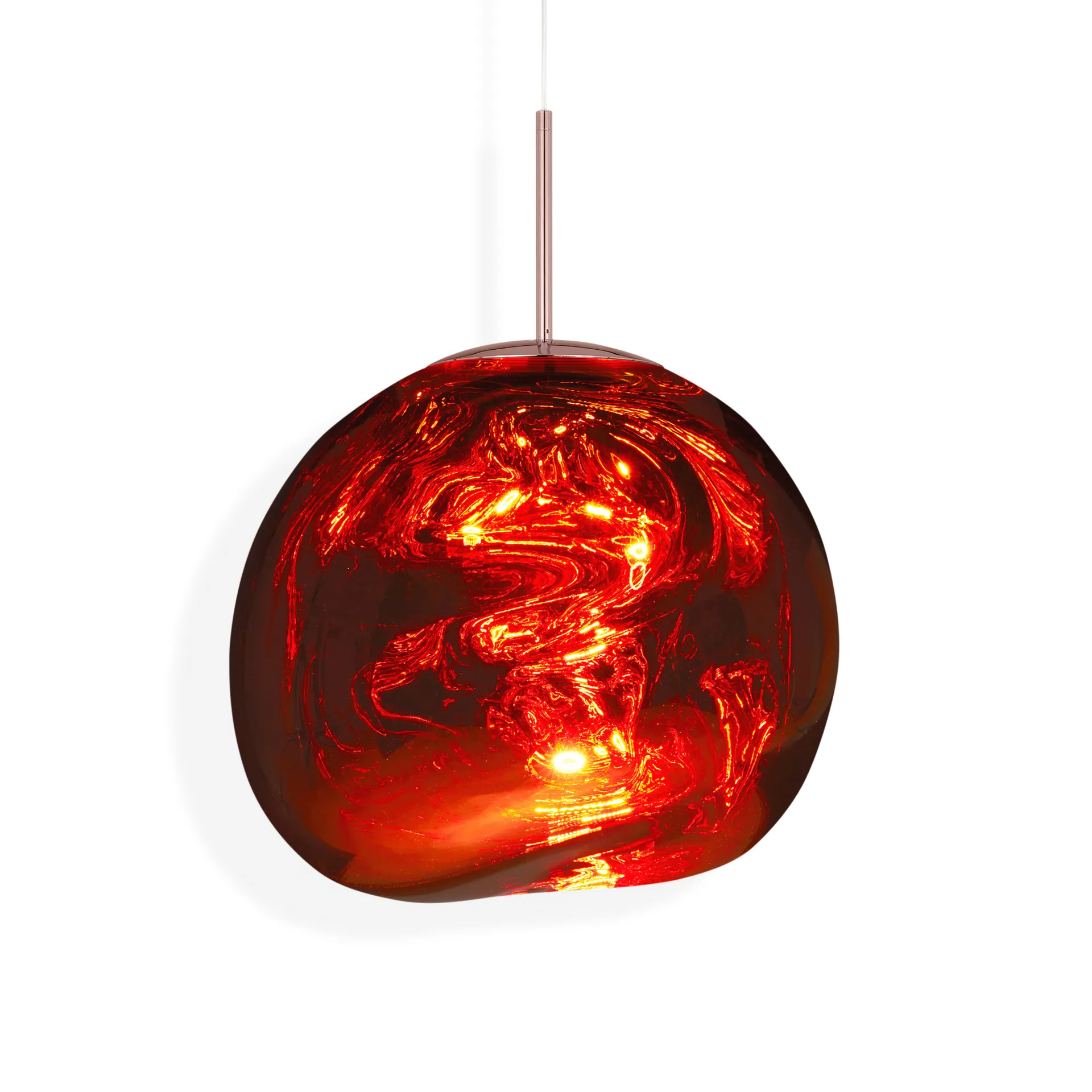 Melt candeeiro suspenso LED, Cobre Tom Dixon