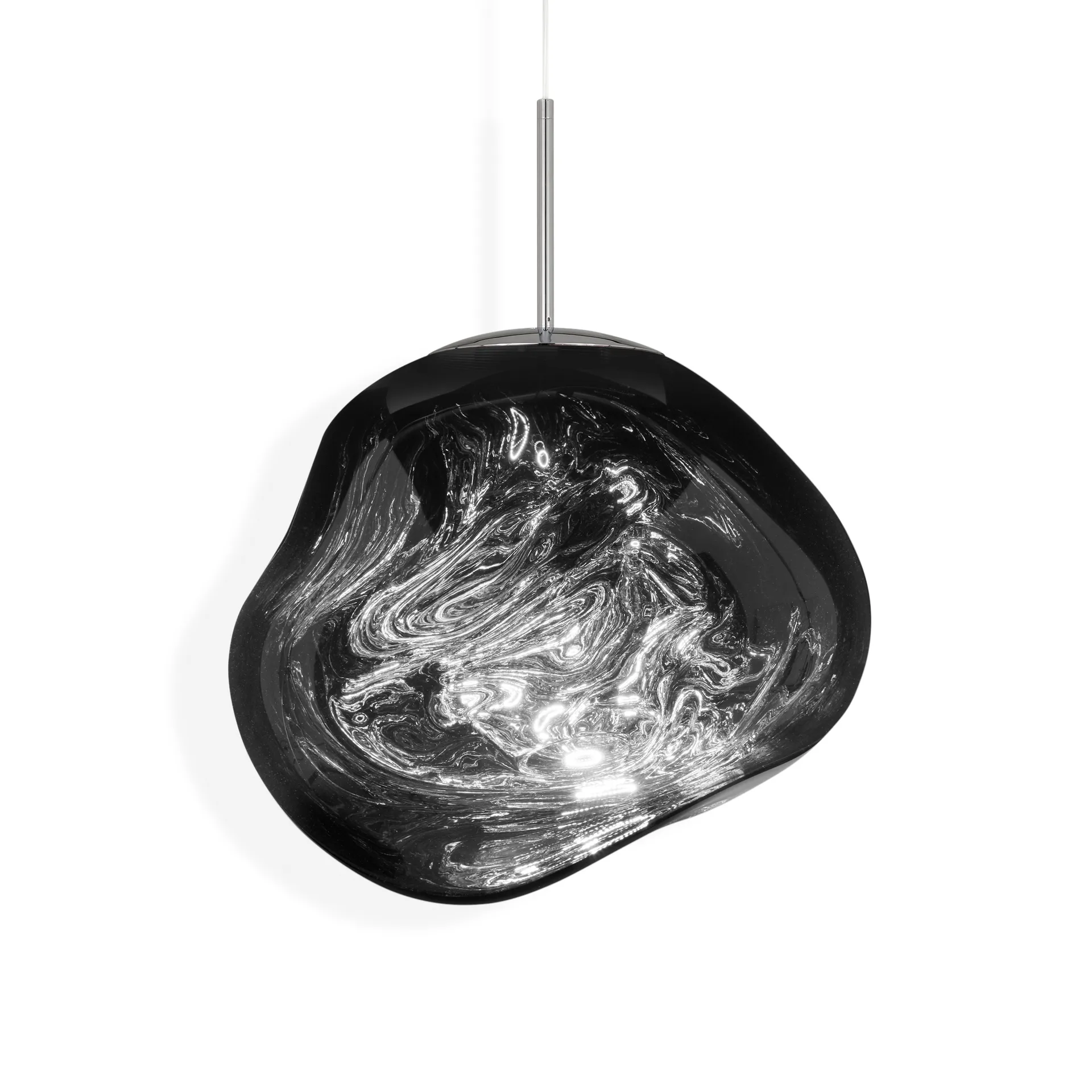 Melt candeeiro suspenso LED, Cromado Tom Dixon