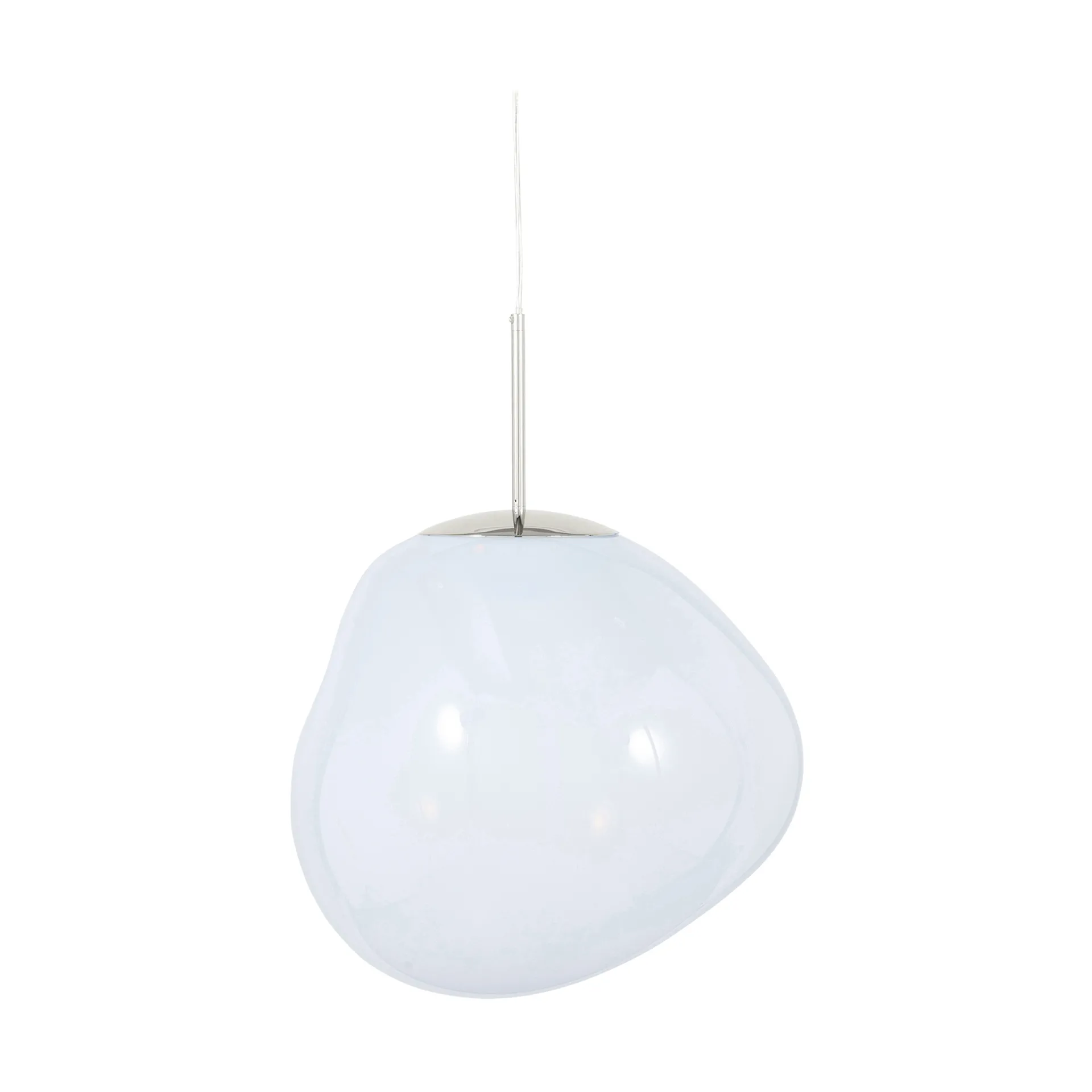 Melt candeeiro suspenso LED, Ópalo-prateado Tom Dixon
