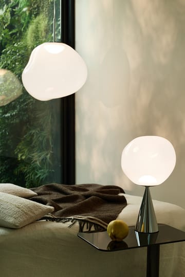 Melt candeeiro suspenso LED - Ópalo-prateado - Tom Dixon