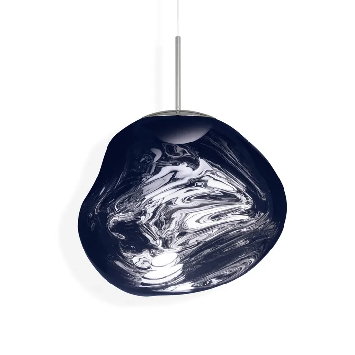 Melt candeeiro suspenso LED - Smoke, medium 50x50 cm - Tom Dixon