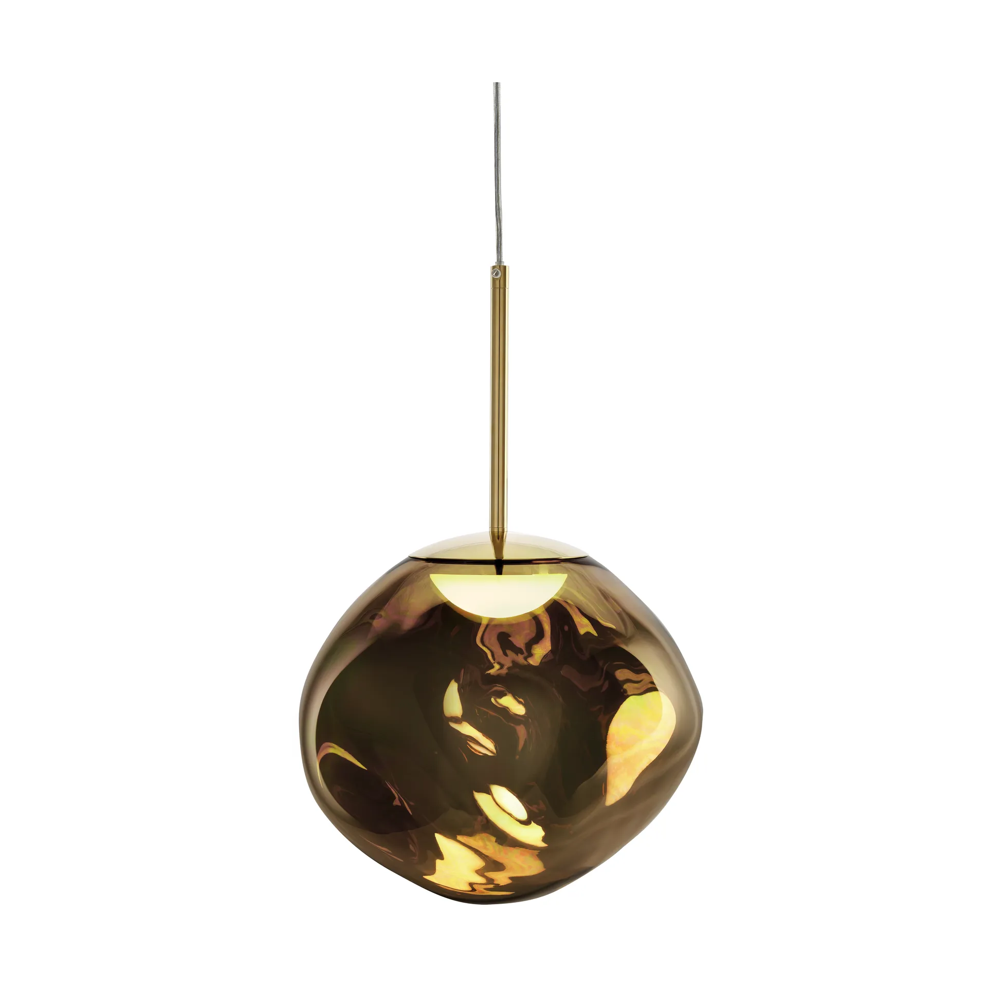 Melt candeeiro suspenso mini LED, Bronze Tom Dixon