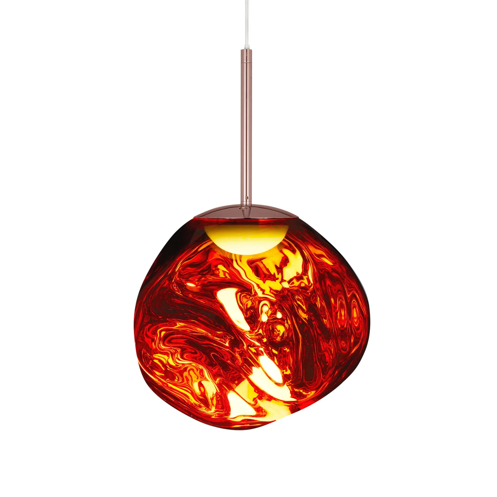 Melt candeeiro suspenso mini LED, Cobre Tom Dixon