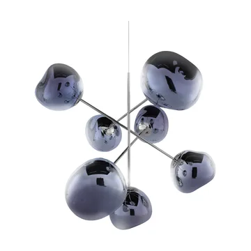 Melt Chandelier grande candeeiro de teto LED 196 cm - Fumo - Tom Dixon
