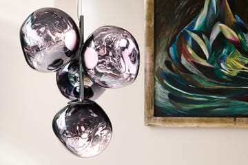 Melt Chandelier mini candelabro de teto LED 63,4 cm - Fumo - Tom Dixon