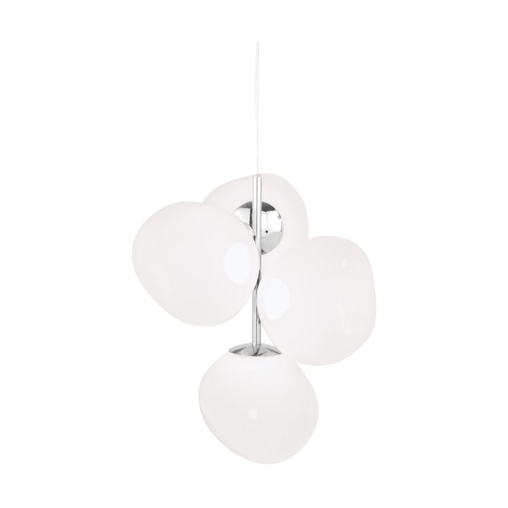 Melt Chandelier mini candelabro de teto LED 63,4 cm - Ópalo-prateado - Tom Dixon
