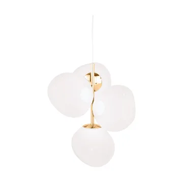 Melt Chandelier pequeno candeeiro de teto LED 103 cm - Ópalo-dourado - Tom Dixon